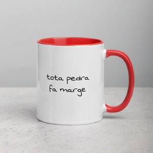 Tota pedra fa paret (tassa amb color)