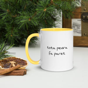 Tota pedra fa paret (tassa amb color)